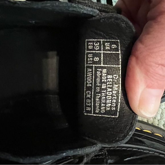 Dr. Marten’s Black Patent Leather Oxfords - Picture 2 of 5